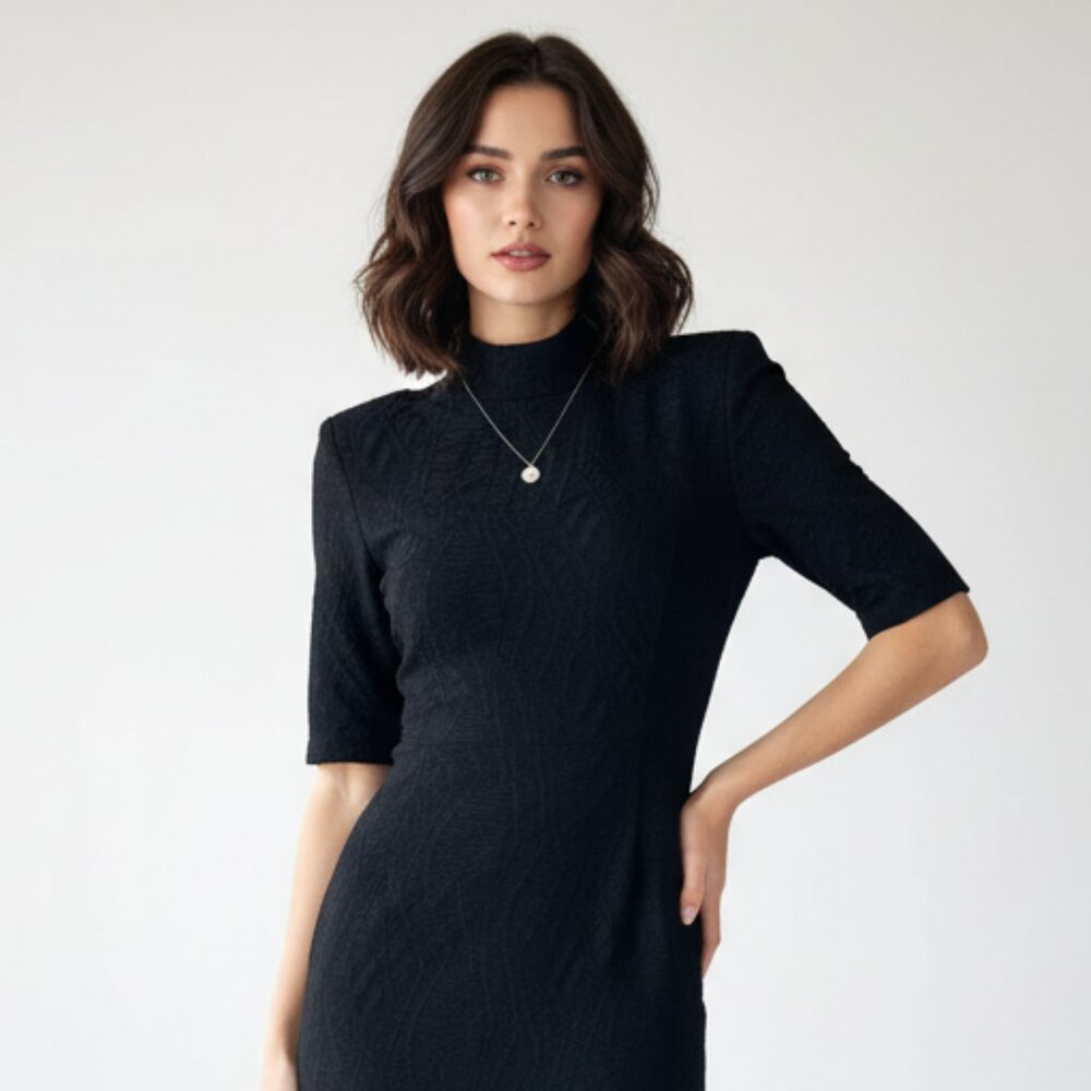 NWT Elliatt Imaginative Mini Dress in Black Size Small